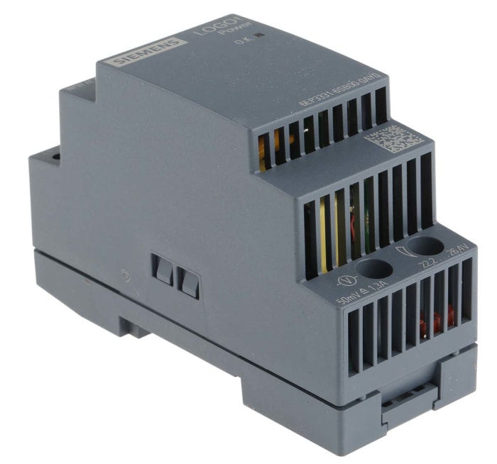 Produktbild von Siemens 6EP3330-6SB00-0AY0 LOGO!POWER Hutschienen-Netzteil – 24V / 0,6A, 100–240V AC, Effizient & Kompakt Für Installationsverteiler