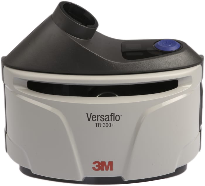 3M Versaflo TR-302E Series Air-Fed, Powered Respirator Air Turbo Unit, 2 Filters, EN 12941, TH2, TH3