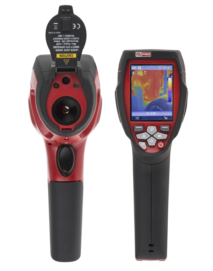 RS PRO RS730 Thermal Imaging Camera, 0 → +350 °C, 160 x 120pixel Detector Resolution