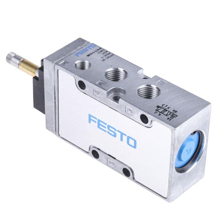 Festo MFH51/4B Solenoid Valve, 5/2 Monostable Mec Spr,,, 43 OFF