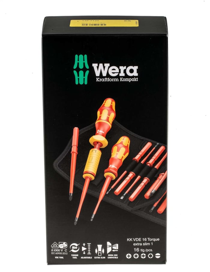05135906001 Wera  Wera Adjustable Hex Torque Screwdriver, 1.2