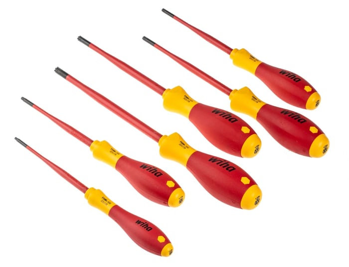 Wiha Tools 3251 TR K6 Torx Insulated Screwdriver Set 6 Piece