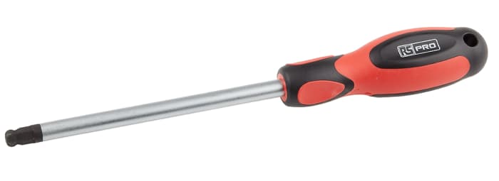 Tournevis standard RS PRO, pointe Hexagonal tête ronde 8 mm type Tournevis standard