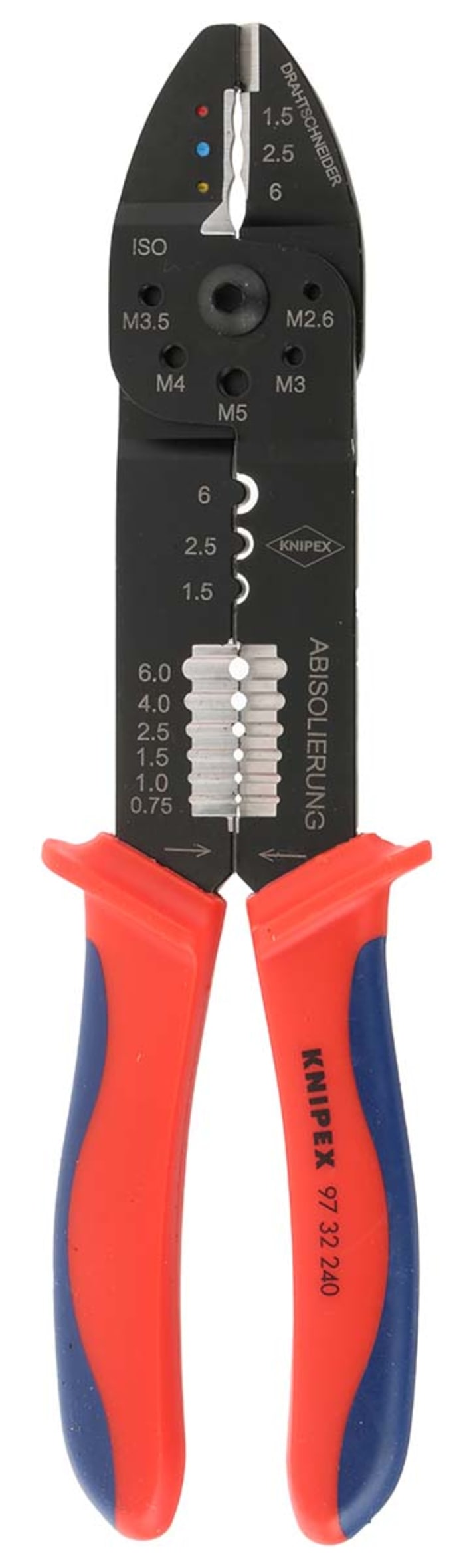 97 32 240 Knipex Knipex Hand Crimping Tool for Crimp Terminal 136