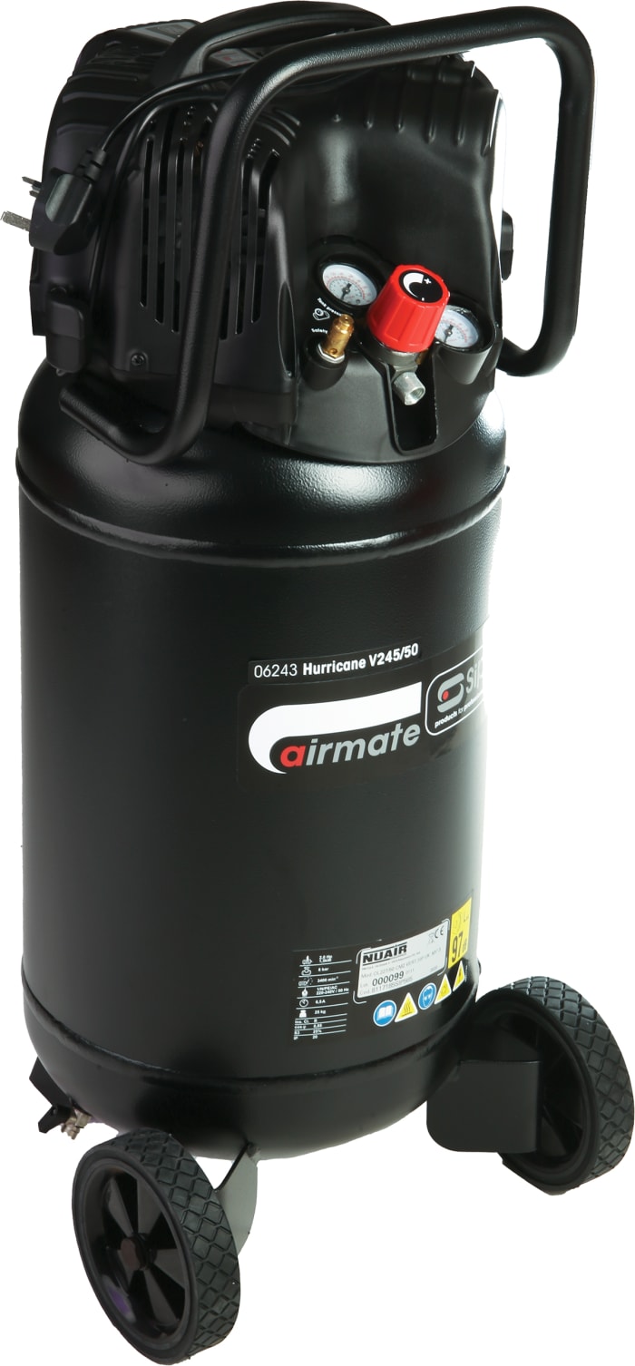 SIP 50 l Air Compressor, 8bar, 22.2kg