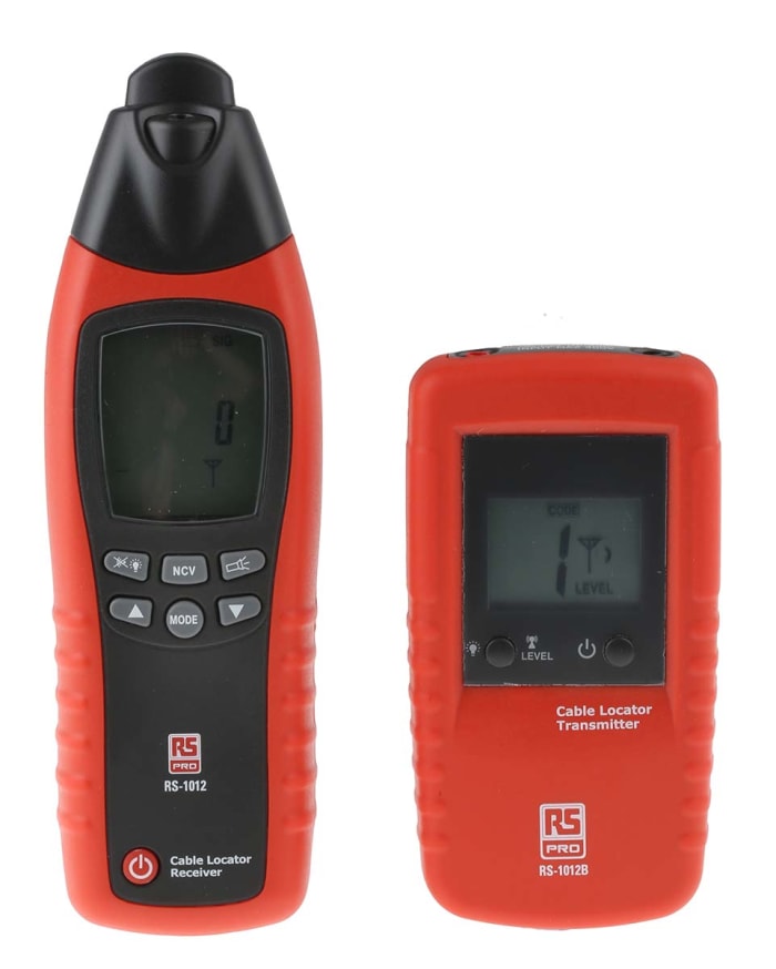 RS PRO Cable Tracer Kit, Cable Detection Depth 2m CAT III 300 V, Maximum Safe Working Voltage 400V