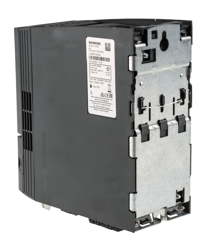 6SL3210-1KE11-8AF2 Siemens | Siemens Inverter Drive, 0.37 kW, 0.55