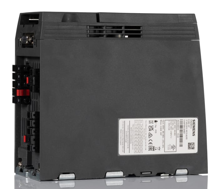 Siemens Inverter Drive, 2.2 kW, 3 Phase, 400 V ac, 6 A, 7.4 A, SINAMICS G120C Series