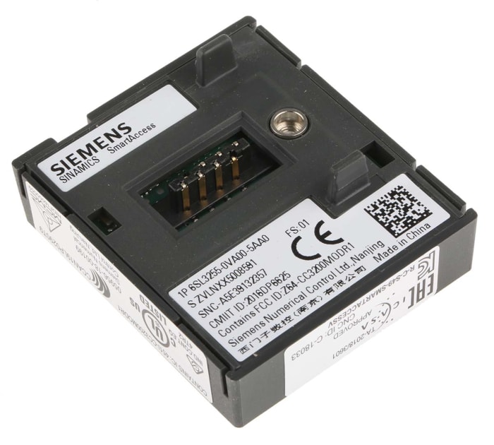 6sl3255 0va00 5aa0 Siemens Siemens Sinamics V Smart Access Web Server Module For Use With Sinamics V 136 8131 Rs Components