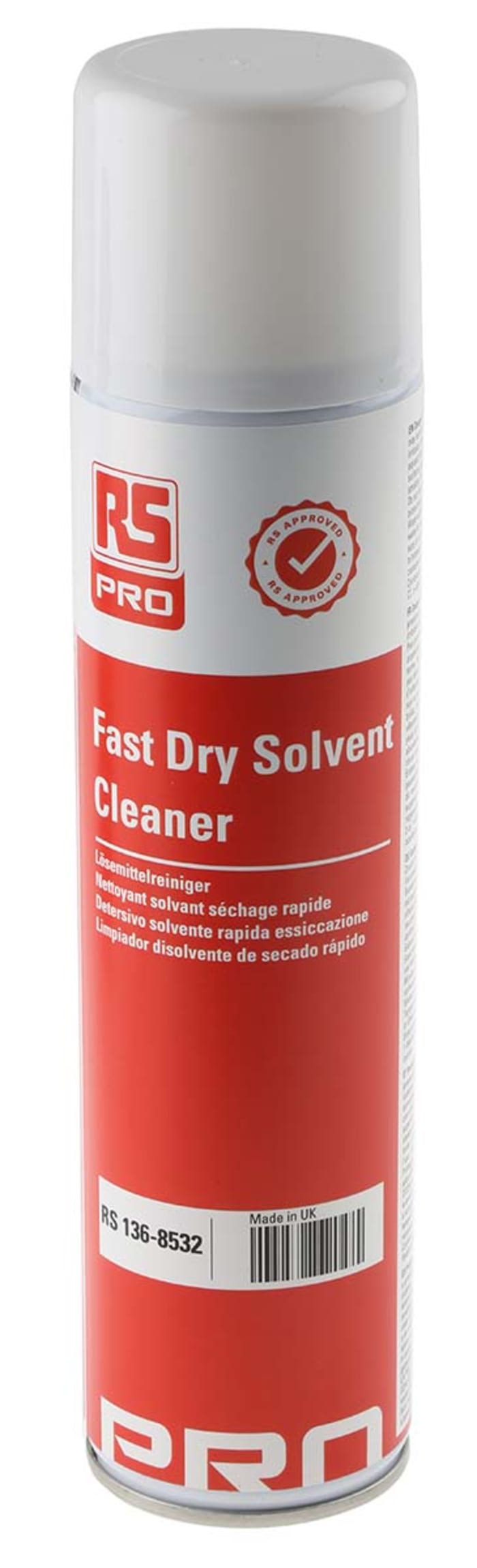 RS Pro fast dry solvent cleaner 400ml