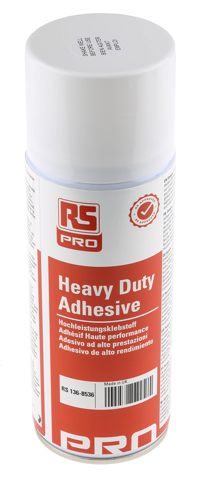 RS PRO Spray Adhesive, 400 ml