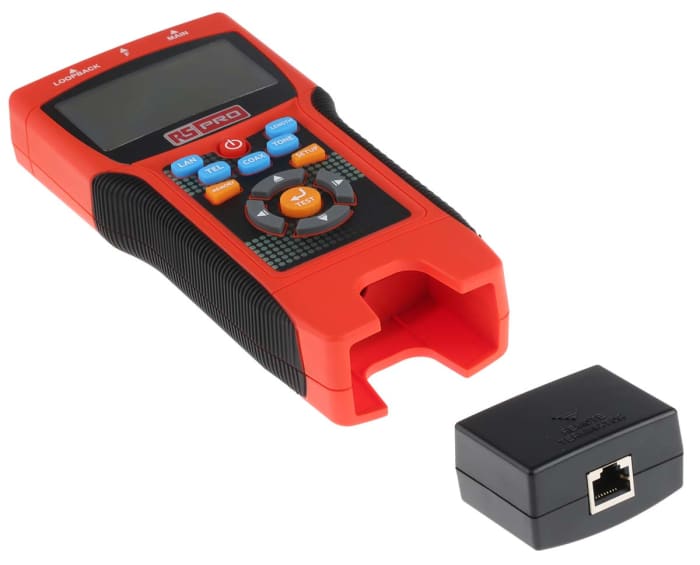 RS PRO RS PRO Cable Tester Cat 5e, Cat 6, Cat 6a, Coaxial, LAN, STP