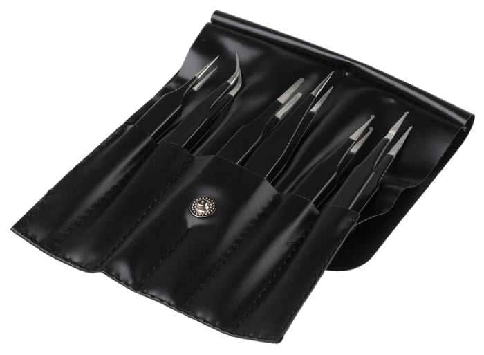 RS PRO Stainless Steel, ESD Tweezer Set