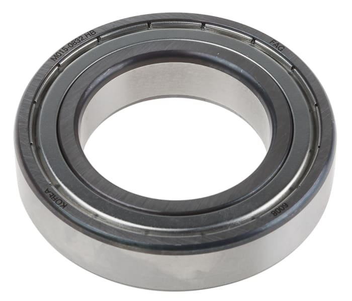 Roulement à billes à gorge profonde à une rangée FAG, ø int. 40mm, ø ext. 68mm, larg. 15mm