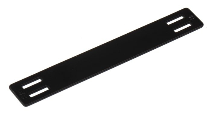 Marqueurs de câbles HellermannTyton Arrowtag Serre-fils, Noir