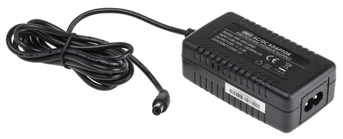 RS PRO 36W Plug-In AC/DC Adapter 24V dc Output, 1.5A Output