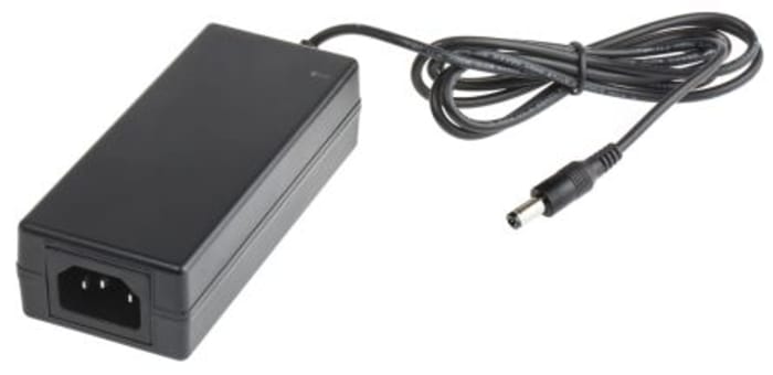 RS PRO 62.4W Plug-In AC/DC Adapter 48V dc Output, 1.3A Output