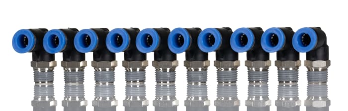 Metric Male Elbow Adapter 8 mm PT1/4