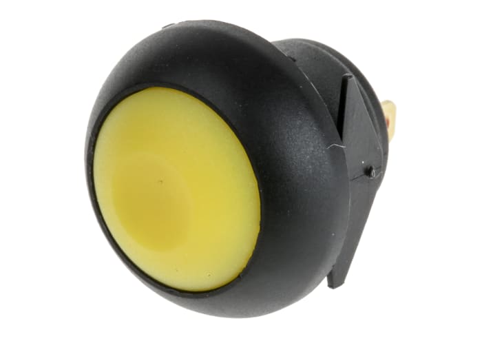 RS PRO Push Button Switch, Momentary, Panel Mount, 13.6mm Cutout, SPST, 32V ac, IP67