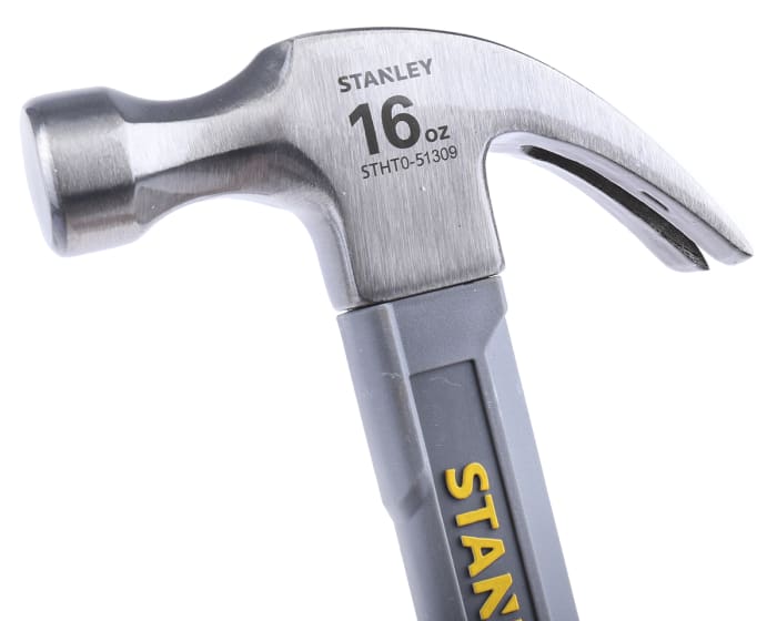 STHT0-51309 Stanley | Martillo de Stanley de 450g, cabezal de Acero al Carbono, mango Plástico Reforzado con Vidrio, longitud | 144-7569 | RS Components