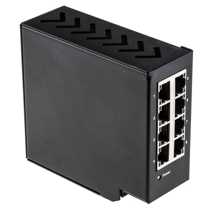 8-Port Hardened Ethernet Switch