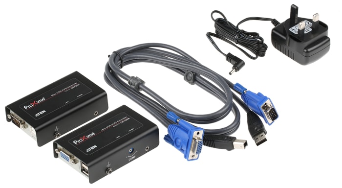 ATEN CE100 Estensore KVM USB - Per VGA, Tastiera E Mouse, Portata Fino A 150m