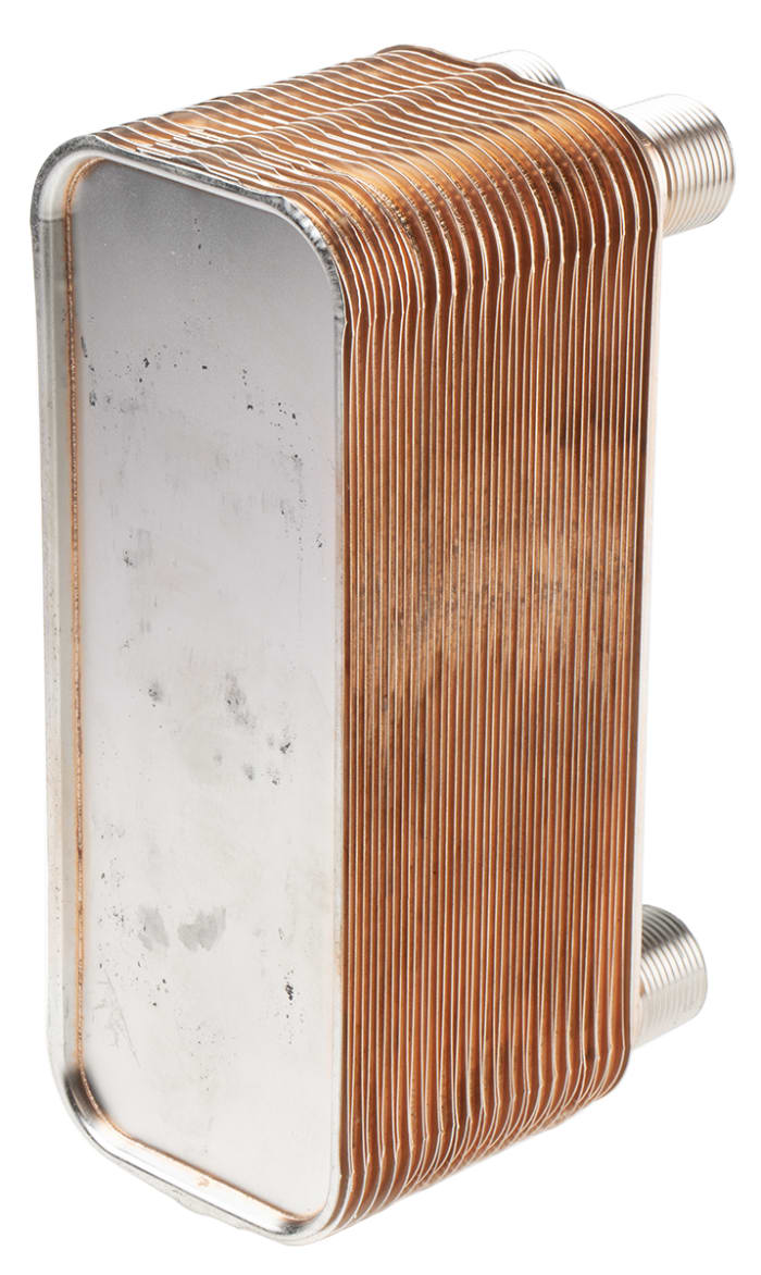 LN569500040003 Xylem, Brazed Plate Heat Exchanger, 214.5 x 80.7 x 24.1mm, 144-9312