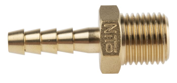 RS PRO Hose Connector, BSP 1/4in 1/4in ID