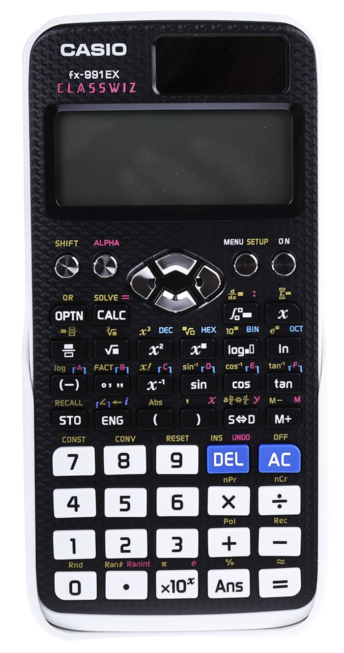 Casio FX-991EX Battery & Solar Powered Scientific Calculator