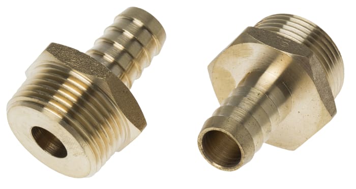 RS PRO Hose Connector Hose Tail Adaptor, BSP 3/4in 1/2in ID