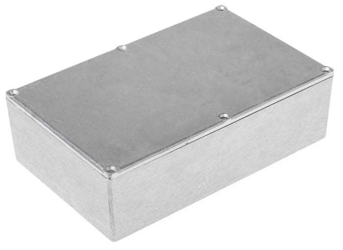 Boîtier RS PRO en Fonte d'aluminium, 187 x 118 x 81.7mm, Gris