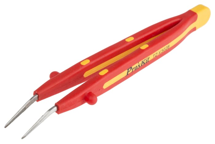 RS PRO 159 mm, Stainless Steel, Tweezers