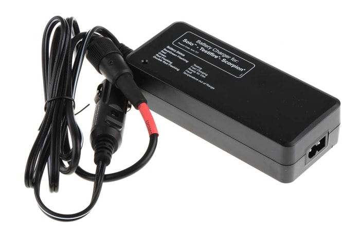 Scorpion battery charger top