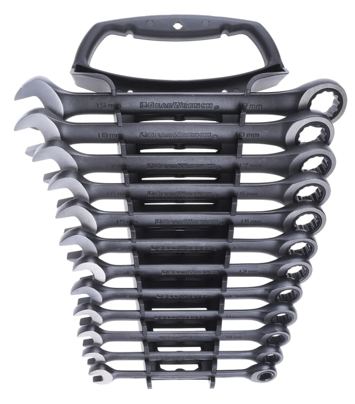 GearWrench 12-Piece Spanner Set, 8 → 19 mm
