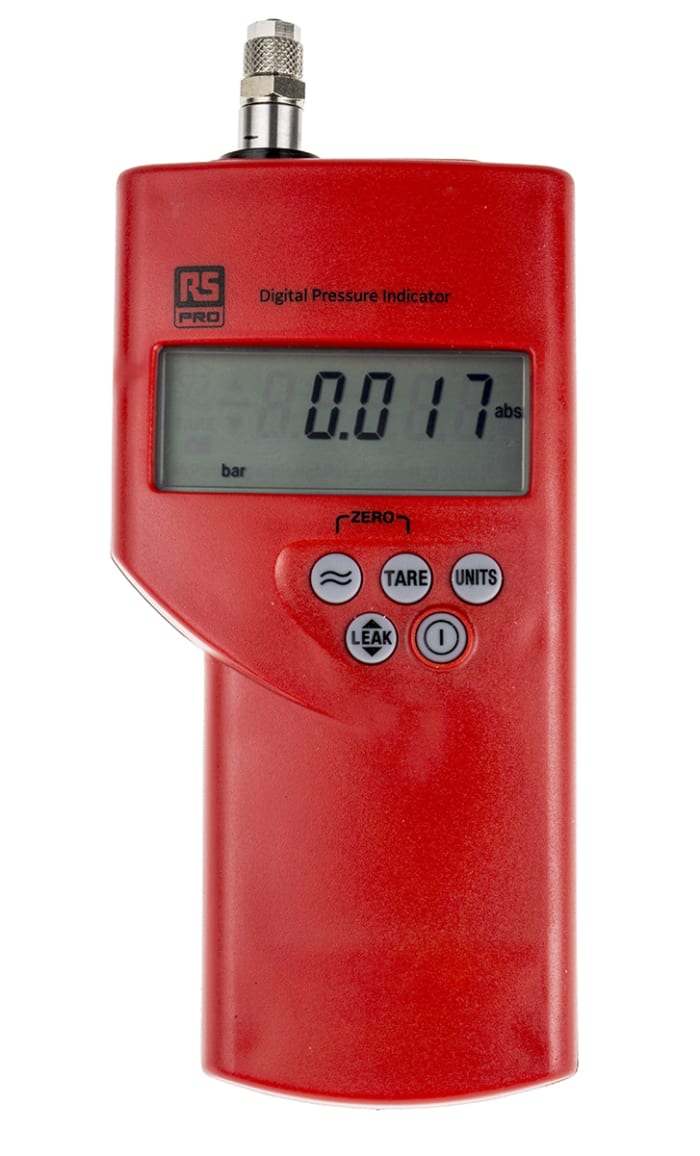 RS PRO RS DPI Gauge Manometer With 1 Pressure Port/s, Max Pressure Measurement 7bar