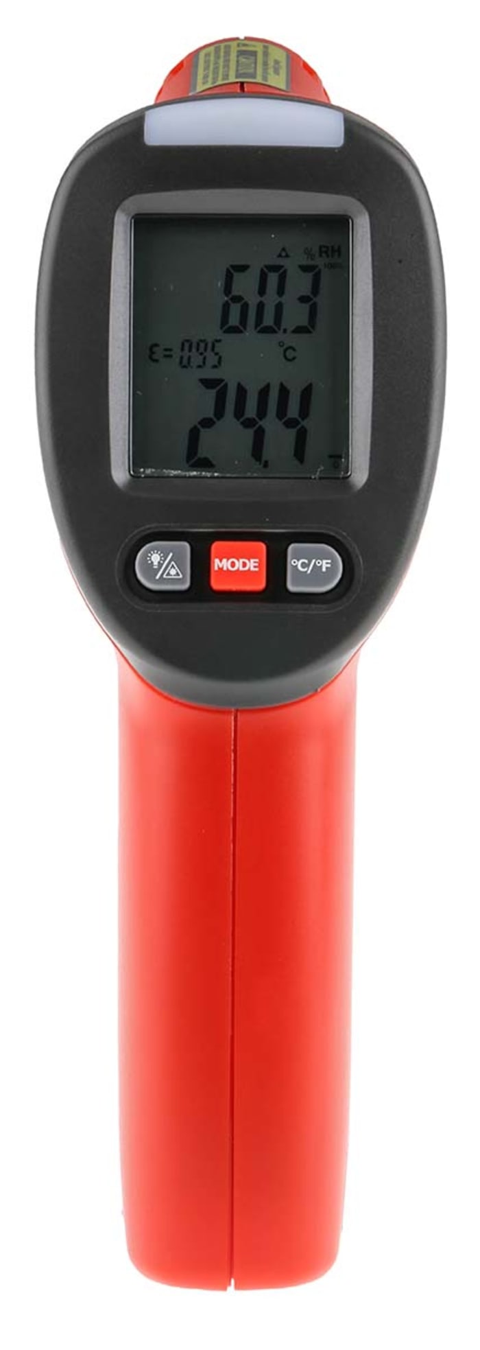 RS PRO RS-8662 IR Thermometer, -50°C Min, +260°C Max, ±1 % Accuracy, °C and °F Measurements