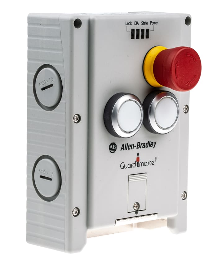 Allen Bradley Guardmaster 442G Series Solenoid Interlock Switch, Power to Unlock, 5 → 24V dc, Actuator Included