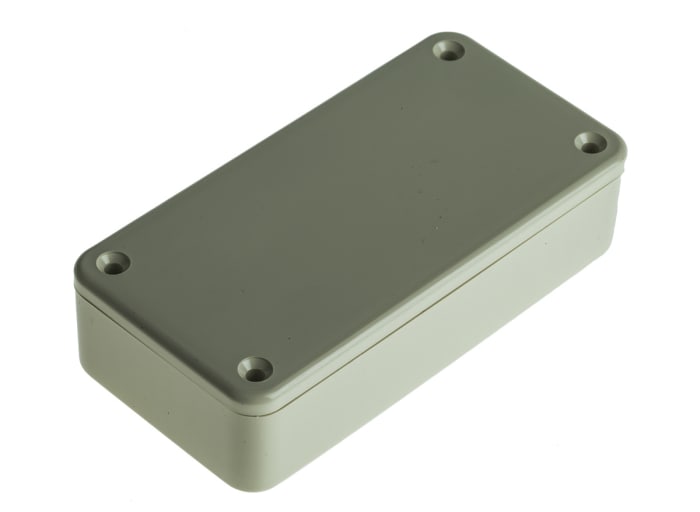 Caja RS PRO de ABS Gris, 120 x 65 x 40mm