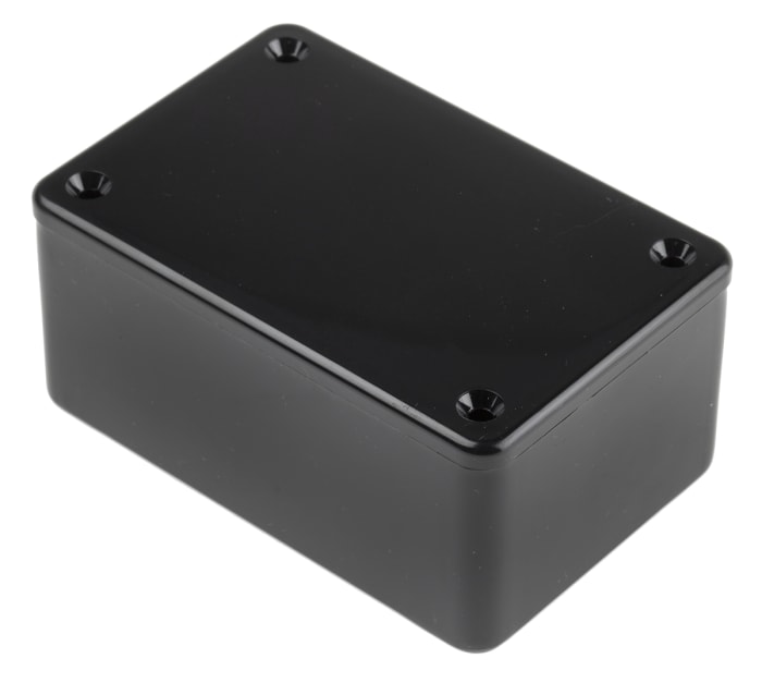 Boîtier RS PRO en ABS, 85 x 56 x 39mm, Noir