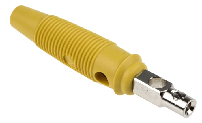 PLUG 4MM VQ20 YELLOW