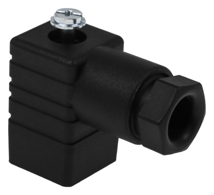 Hirschmann GDS Serisi DIN 43650 C Selenoid Valf Konnektörü, Dişi, 3P+E Kutuplu, Vidalı Montaj, IP65, 250 V ac/dc, 6A