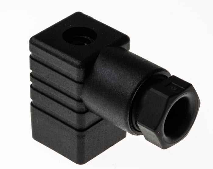Hirschmann GDSN 307 3P+E DIN 43650 C, Female Solenoid Valve Connector, 250 V ac/dc Voltage