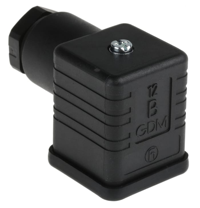 Hirschmann GDML 2P E DIN 43650 A, Female Solenoid Valve, 40 OFF