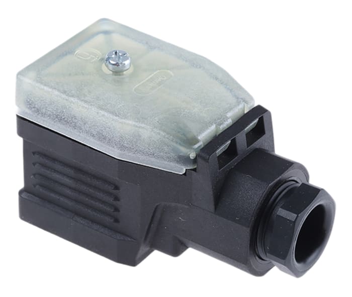 933029100 GDME 2011 black Hirschmann Hirschmann 2P+E DIN 43650 A