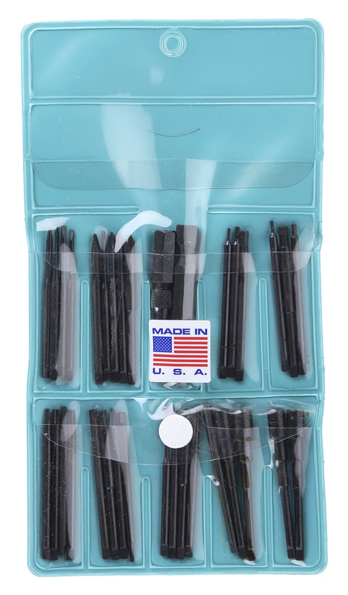 CK Driver Bit Set 35 Pieces, Hexagon, Phillips, Slotted, Torx