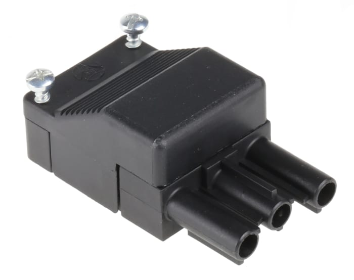 Wieland ST18 Series Connector, 3-Pole, Male, Cable Mount, 16A, IP20