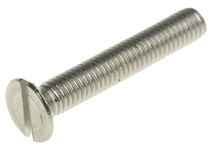 Strojní šrouby, Nerezová ocel hlavice hlavice se zápustnou, velikost závitu: M5 30.0mm 0.80mm