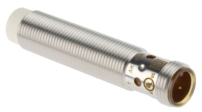 ifm electronic Inductive Threaded Barrel Proximity Sensor, M12, 7 mm Detection, PNP NO, 10 → 36 V dc