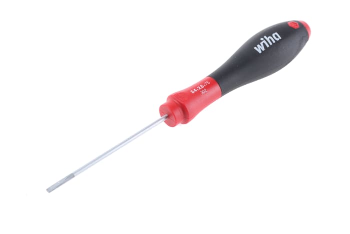 Tournevis standard Wiha, pointe , pour vis Fendu 2,5 mm type Tournevis standard