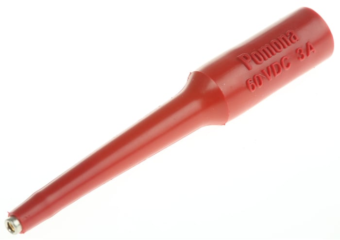 Adaptateur de connecteur de test Femelle Fluke, Rouge, avec contacts Laiton, Cuivre
